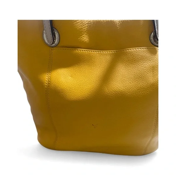 Michael Kors Sunflower Yellow Tote - Picture 2 of 5